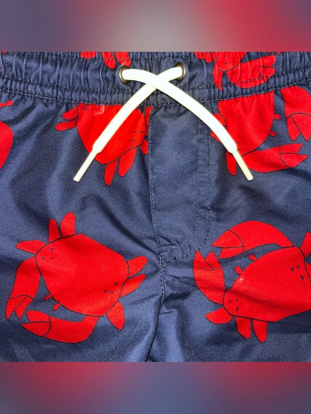 Carter's Toddler' 2pc Lobster With Rash Guard & Pineapple UV 50 Protection